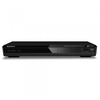 DVD Player - Sony DVP-SR370 - Entrada USB Frontal, Leitor MP3, Preto